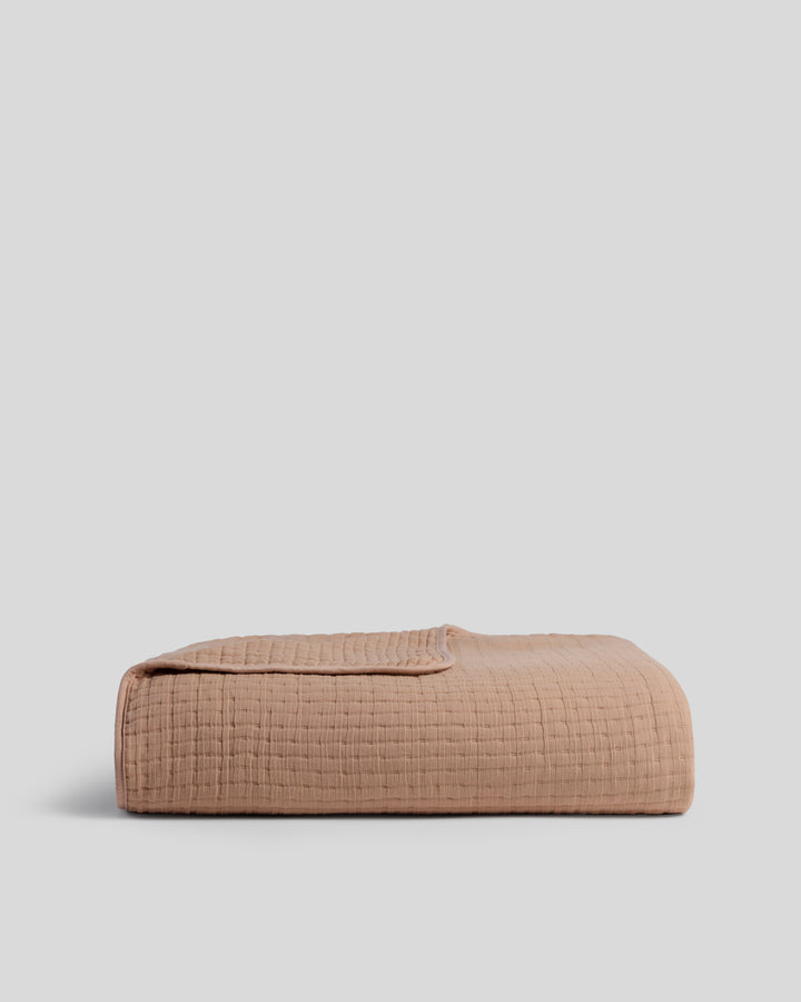 Air Cotton Coverlet - FINAL SALE (Adobe)